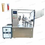 स्वचालित क्रीम लोशन ट्यूब भरने सीलिंग मशीन पानी चिलर के साथ