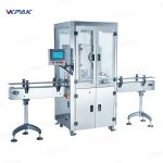 स्वचालित धातु टिन के डिब्बे जार सीमिंग सीलिंग लेबलिंग मशीन