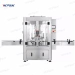 नारियल तेल स्वचालित ग्लास जार 2 सिर वायवीय भरने लाइन