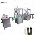 ई-तरल ई सिगरेट तेल भरने डाट कैपिंग लेबलिंग मशीन