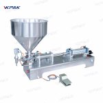 कॉस्मेटिक क्रीम लोशन के लिए पूर्ण वायवीय तरल पेस्ट भरने की मशीन