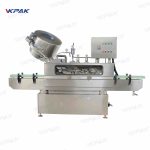 ग्लास जार ट्विस्ट-ऑफ वैक्यूम कैपिंग मशीन स्टीम कैपर उपकरण