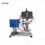 पंप कैप्स के लिए अर्ध स्वचालित टेबलटॉप स्क्रू कैपिंग मशीन