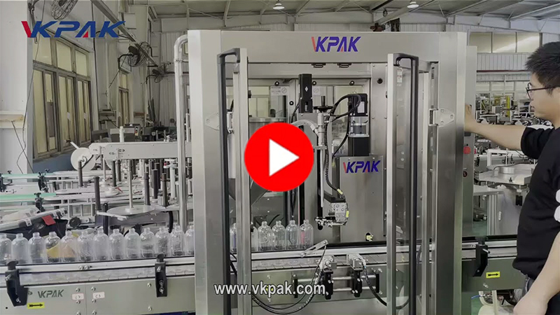 सॉस, शैम्पू के लिए सिंगल हेड फिलिंग लाइन