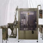 मेटल डिटेक्टर के साथ स्वचालित इनलाइन ग्लास जार वैक्यूम कैपिंग मशीन