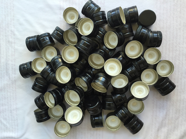 ROPP caps samples sent from USA customer ROPP स्क्रू कैपर उपकरण.jpg