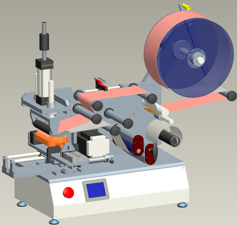 CAD of Labeling machines लेबलिंग मशीन CAD LM510.jpg