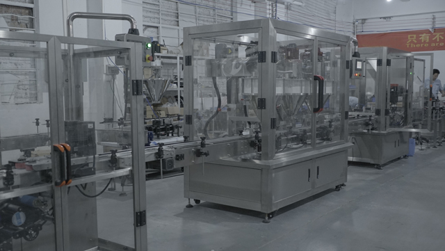 ढीला पाउडर भरने लाइन कारखाने स्वीकृति.JPG