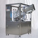 लोशन कॉस्मेटिक क्रीम दोहरी चैम्बर ट्यूब भरने सील मशीन