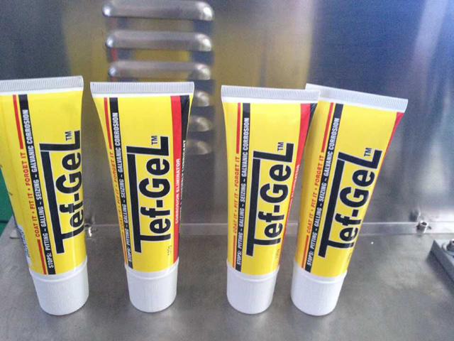 welding samples by ultrasonic tube sealer अल्ट्रासोनिक ट्यूब सीलर द्वारा वेल्डिंग नमूने.jpg