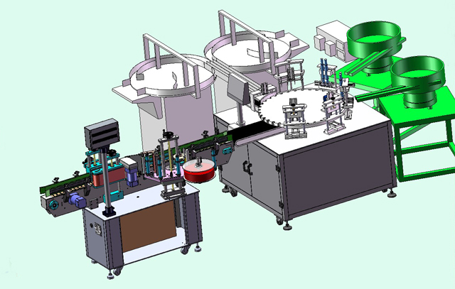 आवश्यक तेल भराव के लिए संपूर्ण आरेख