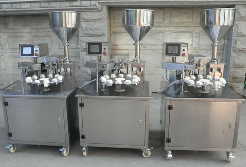 रोटरी ट्यूब भरने अल्ट्रासोनिक सील मशीनों अर्ध स्वचालित