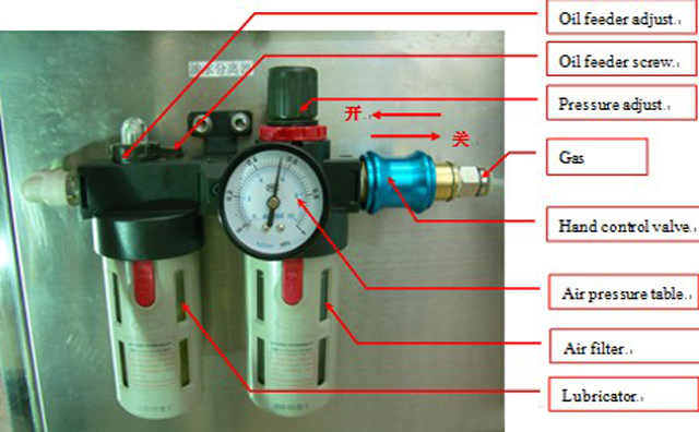adjustment illustration of vacuum capper वैक्यूम कैपर के लिए तेल जल विभाजक.jpg
