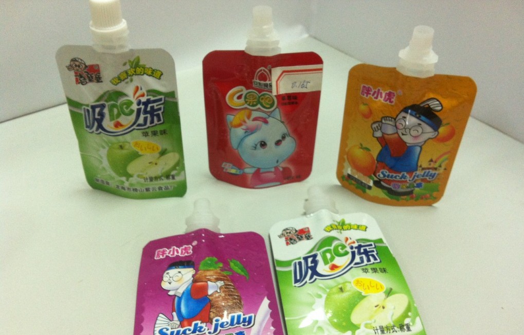 stand up bags for filling एकल सिर टोंटी बैग हॉपर के साथ भरने .jpg