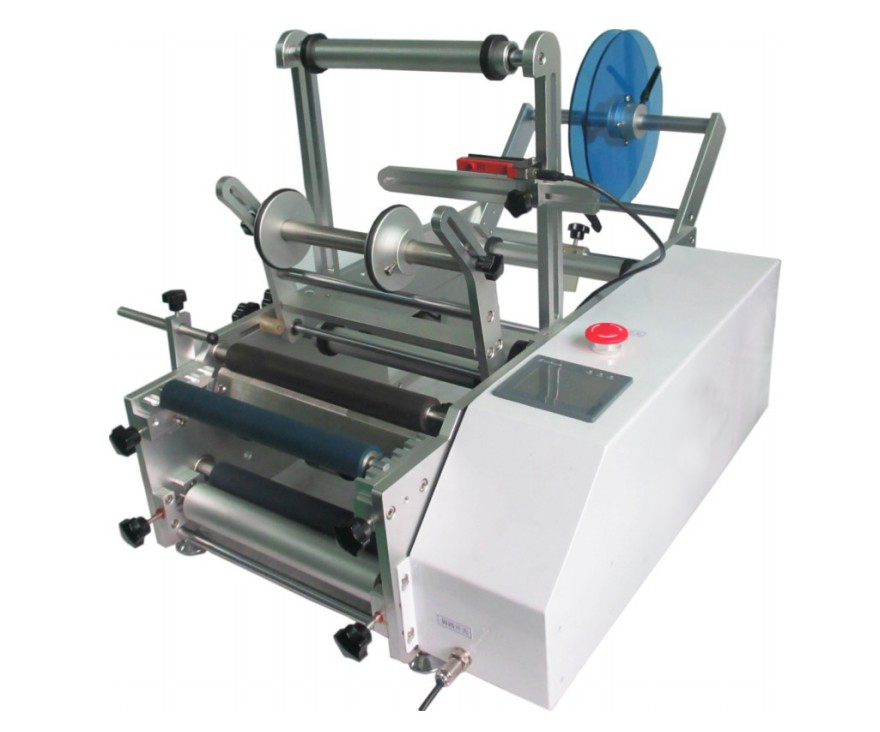 pharmaceutical equipment labeling machine for syringes गोल बोतलें लेबलिंग मशीन.jpg