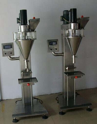 two sets of powder filling machine ready to export भरने की मशीनों के लिए पंक्ति में दो.jpg